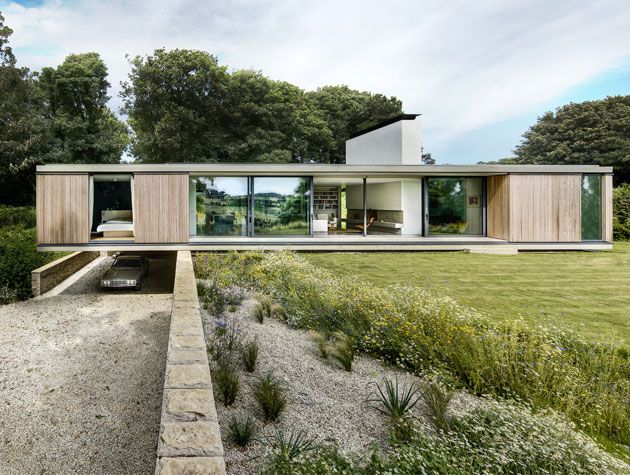 Contemporary retirement bungalow in Dorset