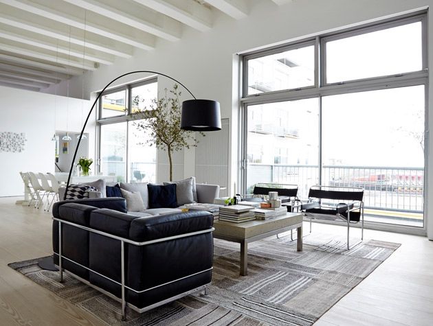 Conversion of two neighbouring loft style flats into one apartment in London5