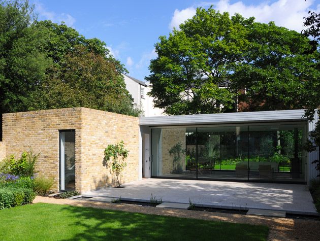 Garden room extension on a listed property in South London2