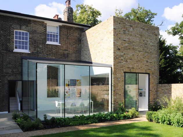 Garden room extension on a listed property in South London2
