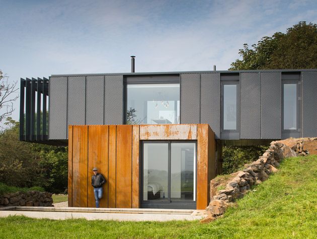The shipping container Grand Designs house is one of Kevin McCloud's favourite TV houses