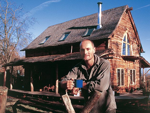 ben law's wooden house from grand designs