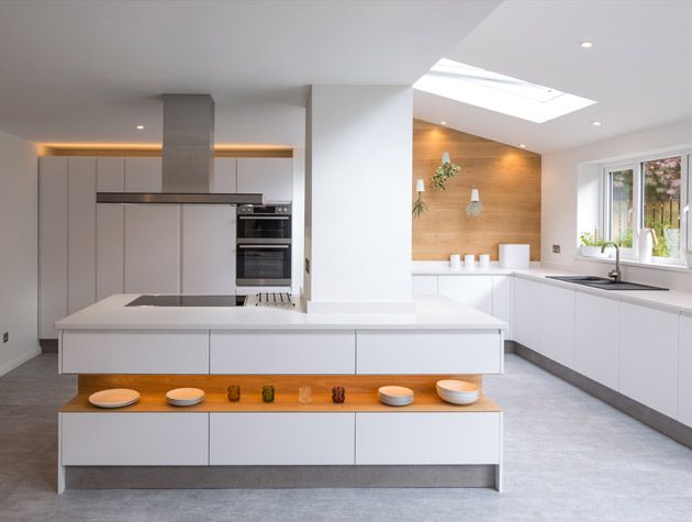 Before and after Luxury bespoke kitchen on a budget 2