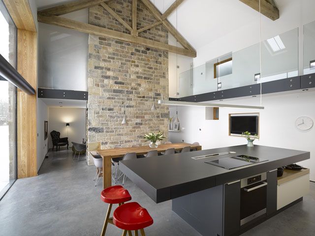 Snook Architects design at Cat Hill Barn, photo Andy Haslam
