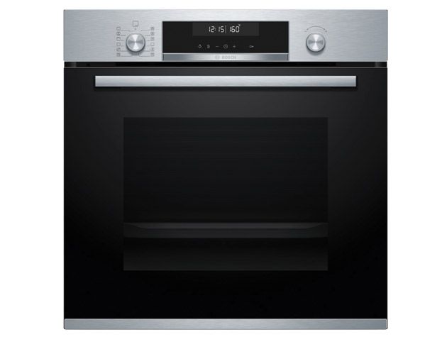 bosche black and silver smart oven