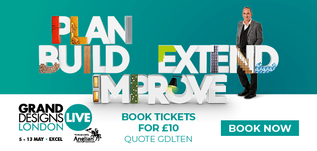 Grand Designs Live 2018 ticket offer, London Excel, 5th - 13th May