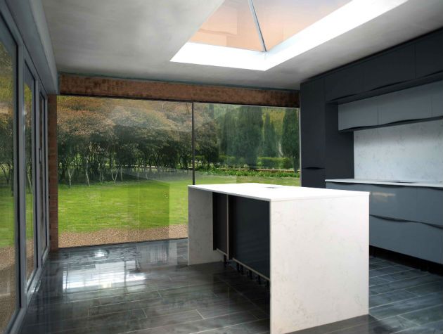 sliding doors kitchen infinium alpine aluminum grand designs