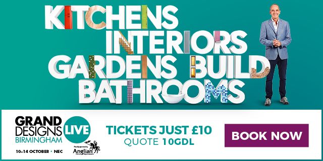 Grand designs live birmingham 2018 ad banner