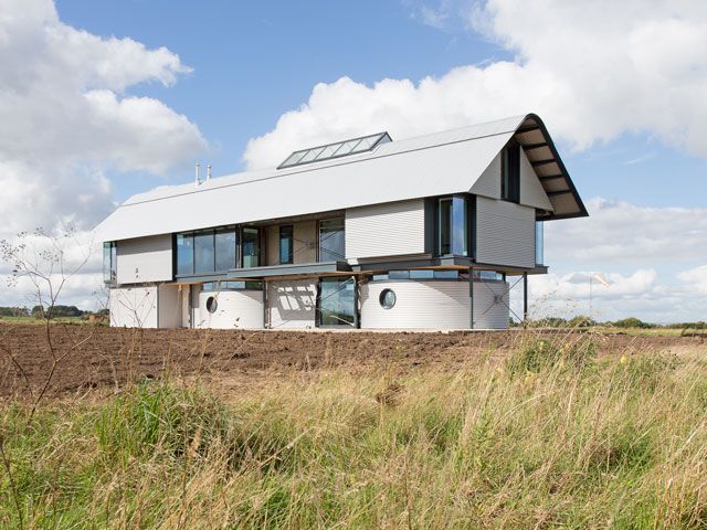 An usual Grand Designs TV House based on a Scottish airfield