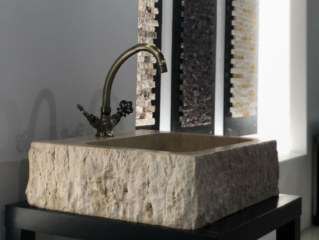 MyStone gd may 19 advertorial sink tap stone bronze bathroom