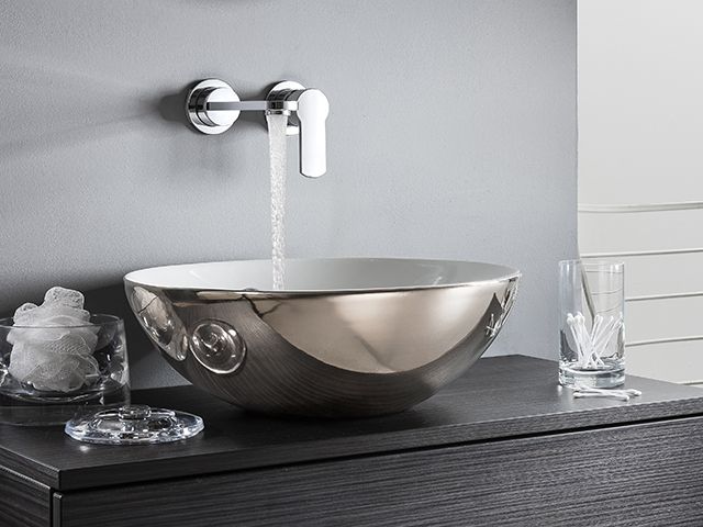 crosswater castellon basin in platinum - bathroom - home improvement - granddesigns 
