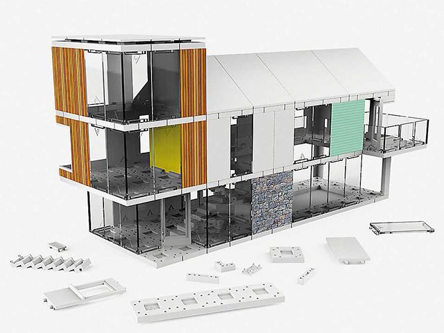 selfridges arckit 120 architectural model - self build - granddesigns 