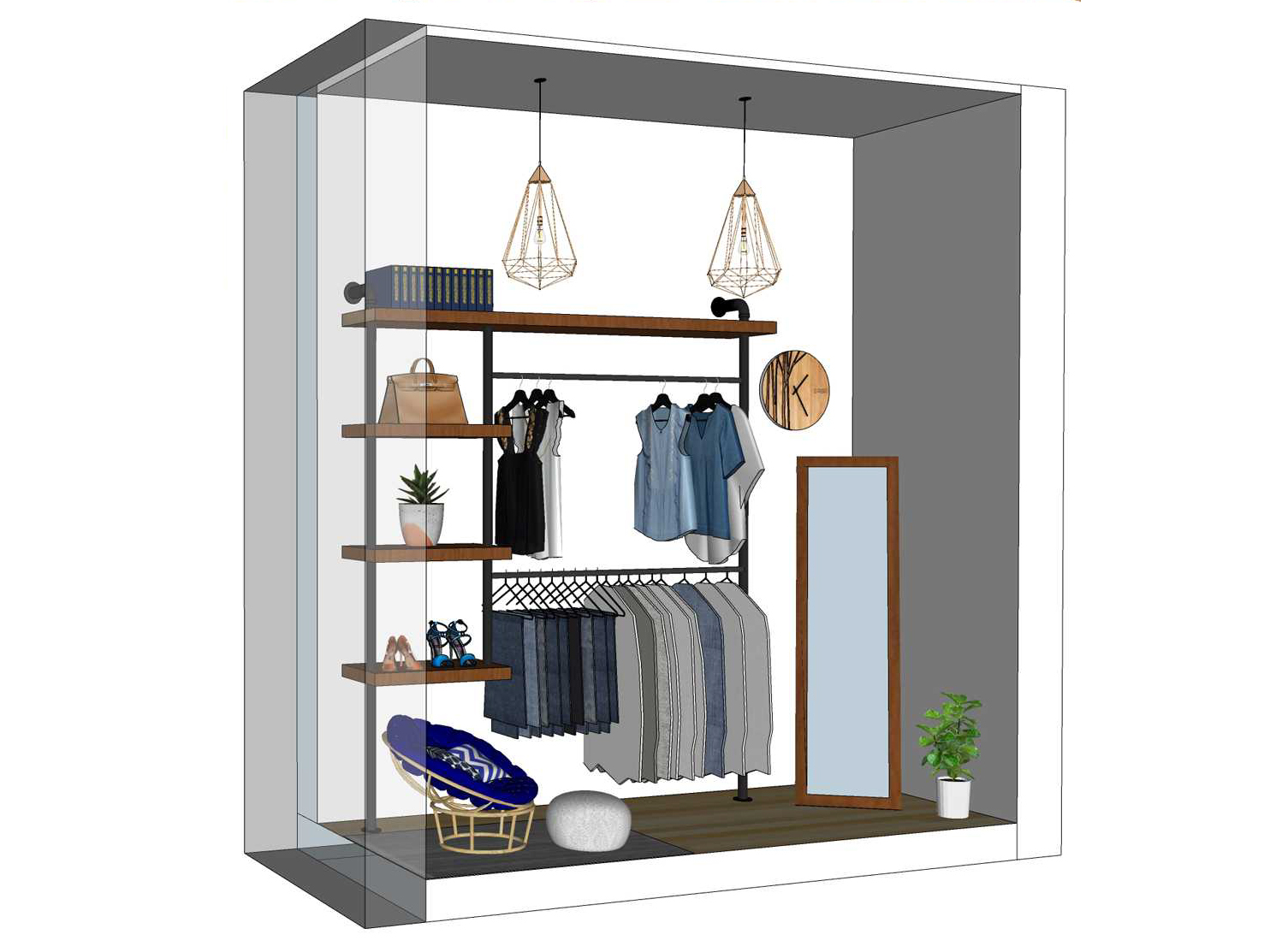 The Great British Box Room Moodboard by Chetna Balla for grand designs live