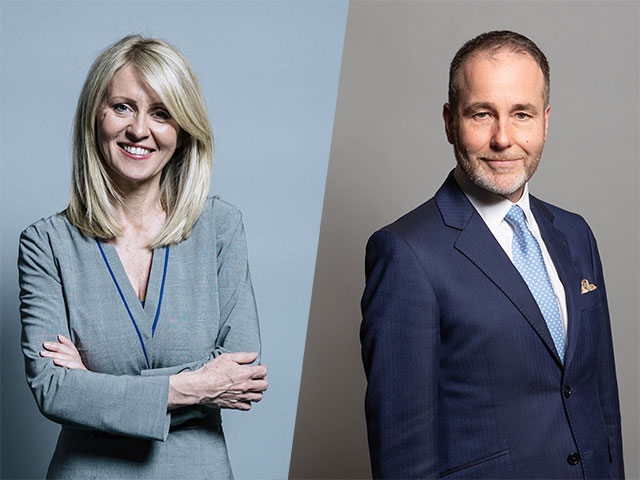 portraits of housing ministers esther mcvey and christopher pincher -granddesignsmagazine.com