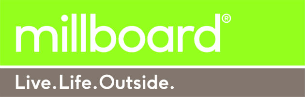 logo for millboard live life outside