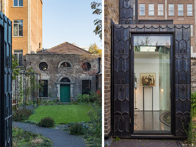 D2 Townhouse Curved bay extension and bespoke cast iron Design by Jake Moulson Image Tim Crocker - grand designs