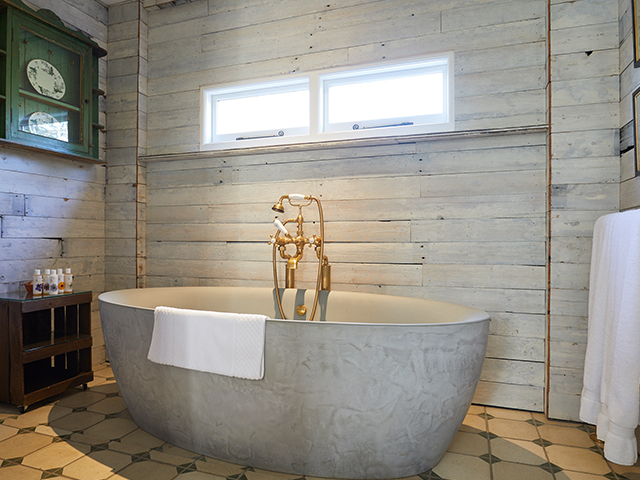 bathroom wood cladding - interior cladding: 6 stylish designs - home improvements - granddesignsmagazine.com