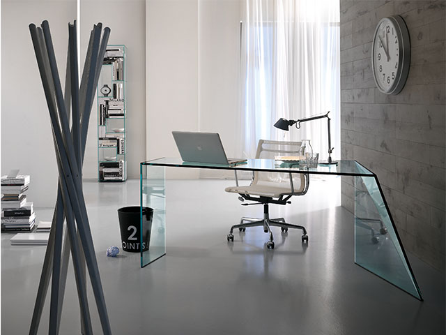 perspex desk in office - 4 working from home design ideas - home improvements - granddesignsmagazine.com