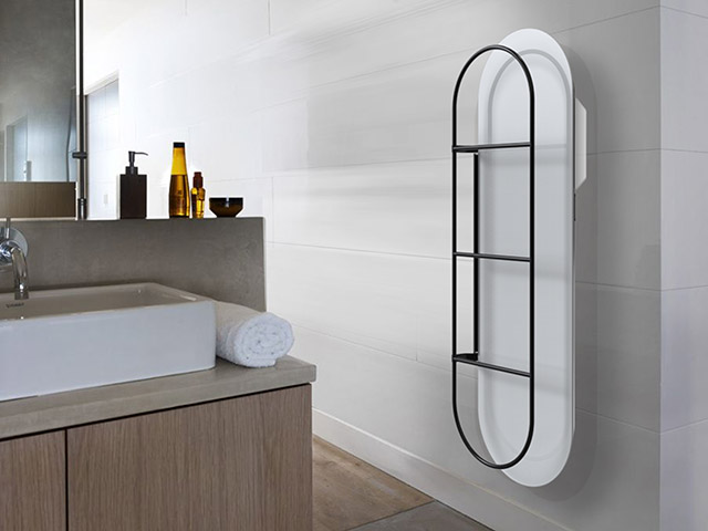 radiator centre Campastyle Holiday smart bathroom Radiator - grand designs