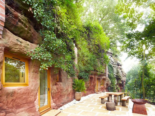 The rockhouse in Worcestershire saw a cave converted into a house in Grand Designs 