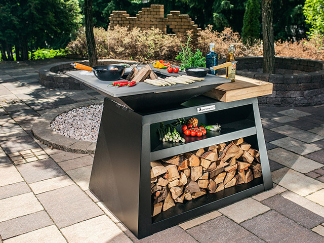 designer bbq grill - 5 design-led items to add to your garden - home improvements - granddesignsmagazine.com