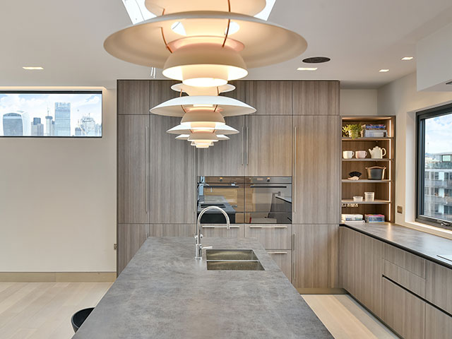 eggersman kitchen with reflective oven - home improvements - grand designs