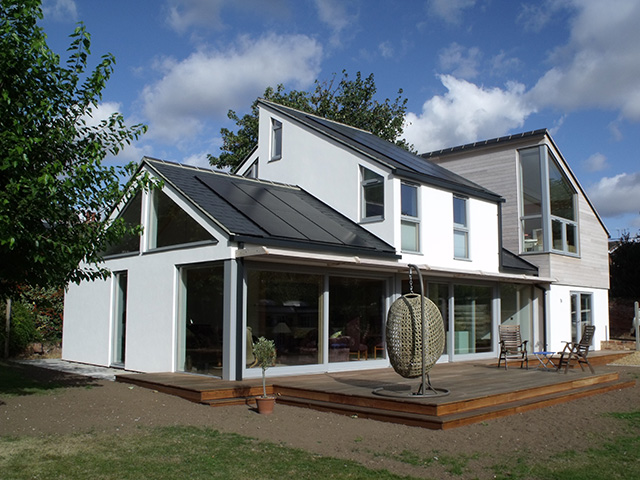 house with alu clad windows - grand designs - self build 