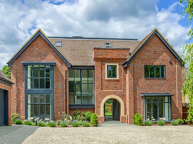 house build with aluminium windows - grand designs - self build