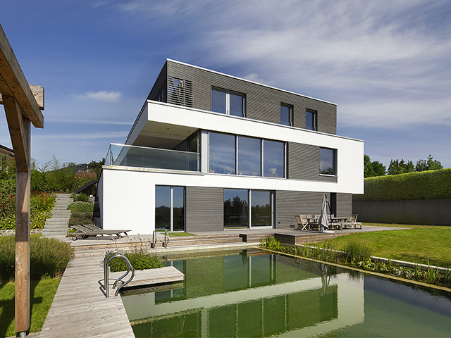 Baufritz modern home turnkey build - grand designs