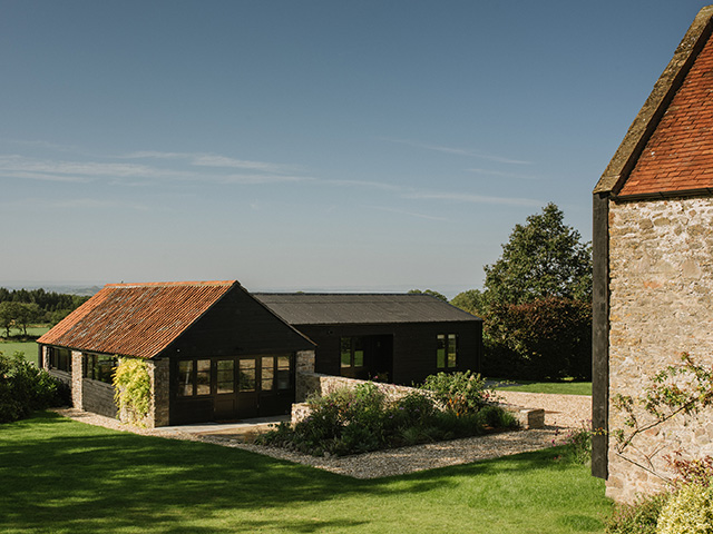 self-build outbuilding in the countryside - grand designs
