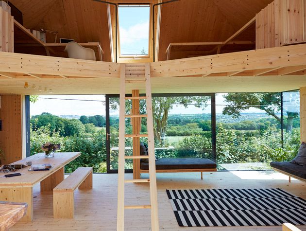 Inside the Timber Cottage in North Cornwall from Grand Designs 2014
