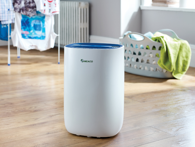 meaco dehumidifier in laundry room