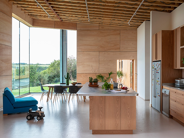 Grand Designs kitchens, an open-plan design with a big central island