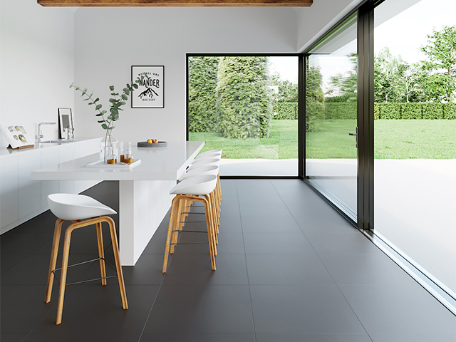 lvt kitchen flooring - how to minimise sound in an open-plan kitchen - home improvements - granddesignsmagazine.com