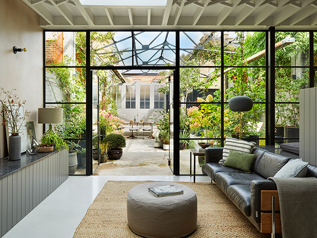 grand designs tv house - victorian dairy in london, living room