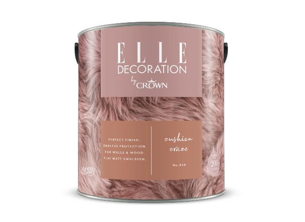 tin of elle decoration by crown paint