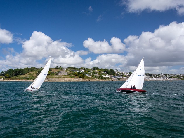 catamarans in the sea off the coast