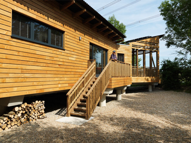 Grand Designs house on stilts. Photo: Chris Tubbs