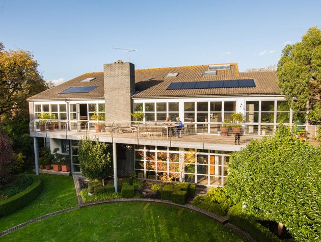 The Sunstation building-integrated photovoltaic (BIPV) system sits flush with the roof