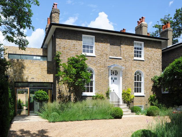 Garden room extension on a listed property in South London2