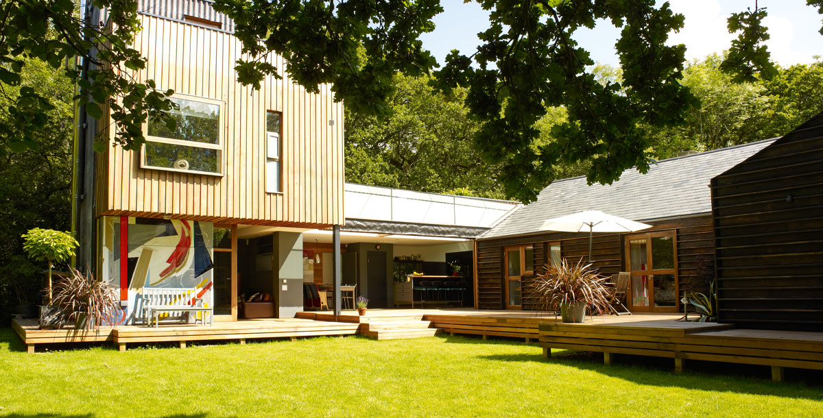 Lincoln Miles' Modernist Grand Designs self build on the Isle of Wight