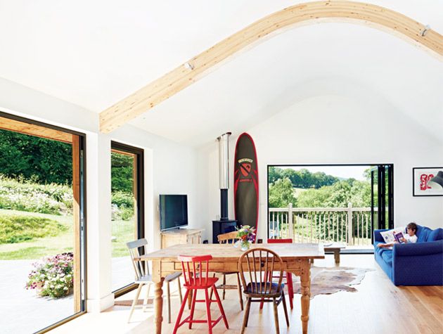 Timber framed split level new build in Devon 1 copy