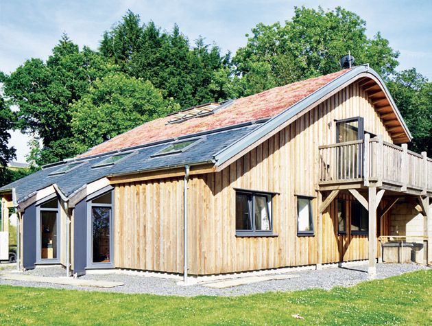 Timber framed split level new build in Devon 5 copy