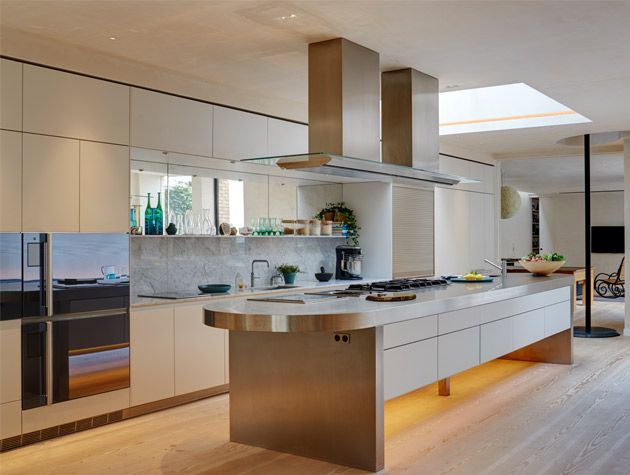 Case study Hi tech contemporary kitchen 1