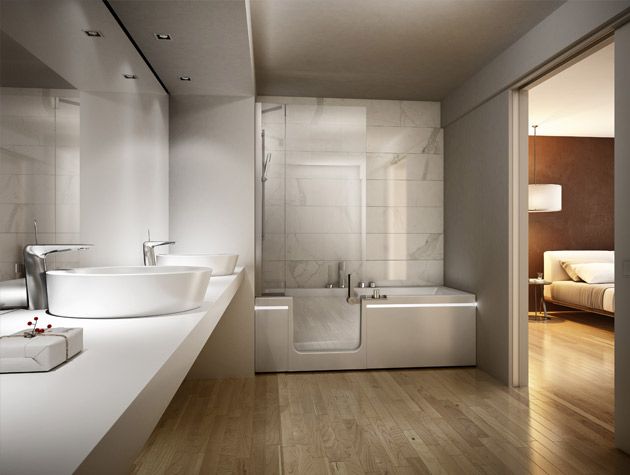 How to future proof your bathroom - add a walk-in bath from Teuco