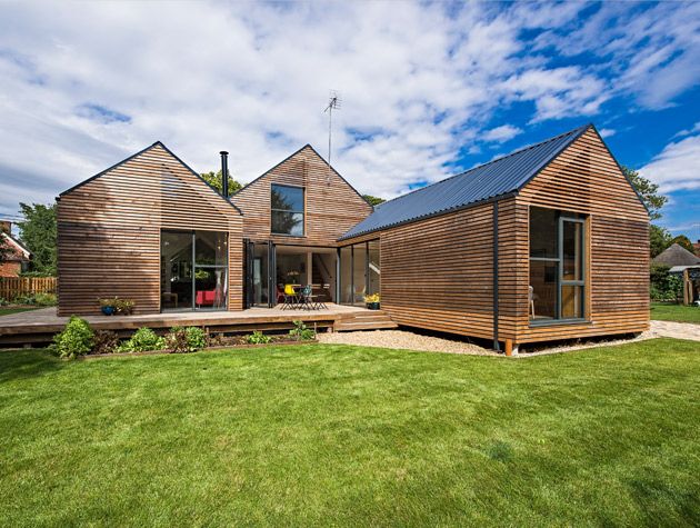 Revolutionary flood resistant timber self build in Oxfordshire 2