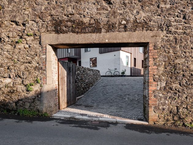 Cleverly concealed self build home