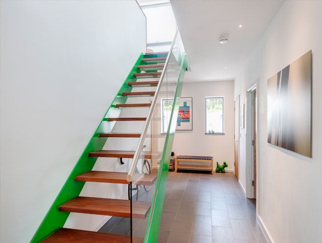 Cleverly concealed self build home