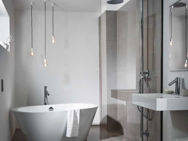 Small Bathroom Design Ideas To Save Space Grand Designs - Small Bathroom With Corner Bath And Separate Shower