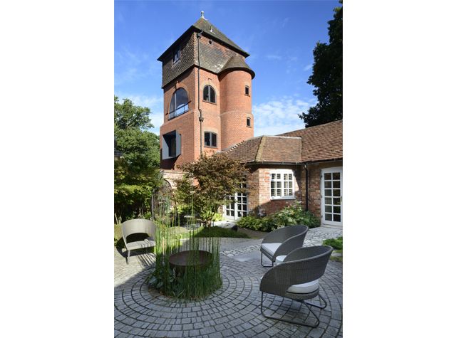 period tower building with courtyard non-residential building conversions